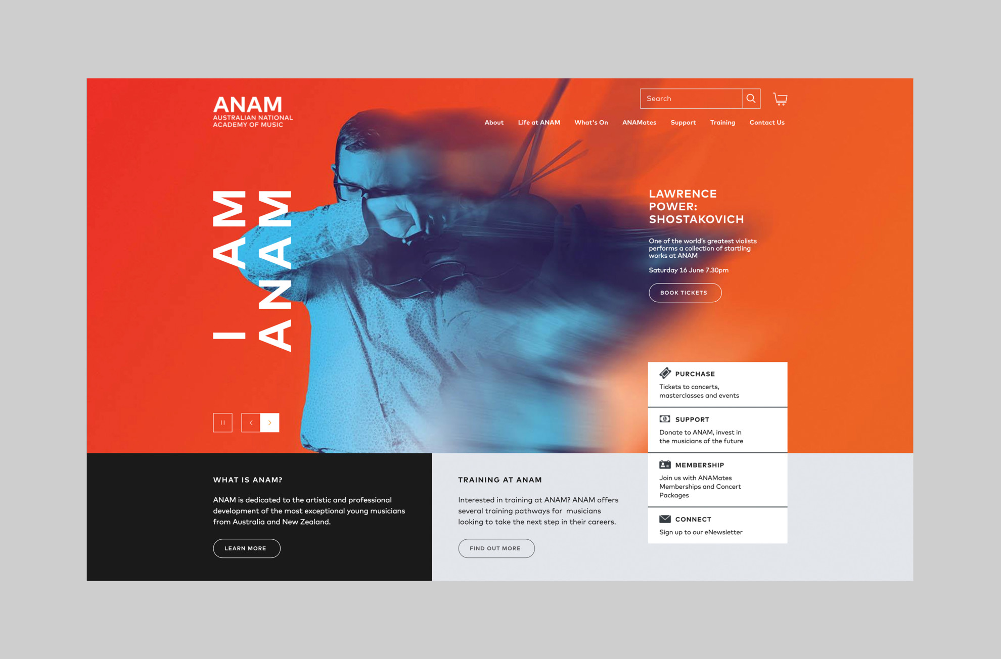 ANAM - 2018 Website