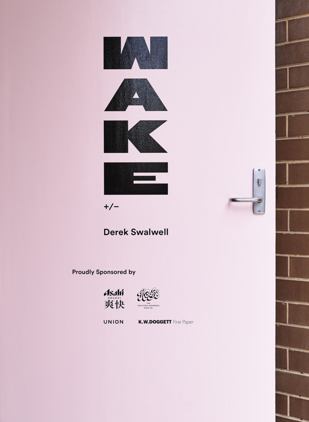 Derek Swalwell - Exhibition Signage