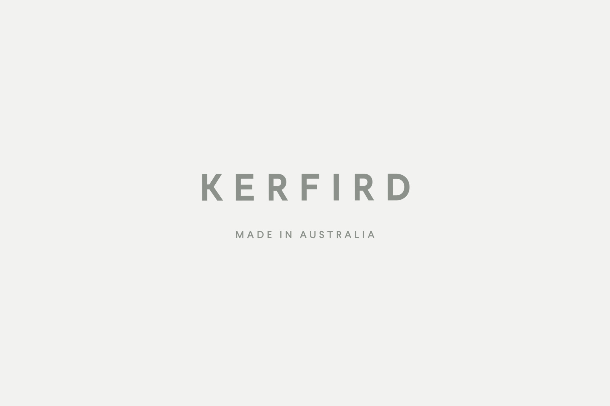 Kerfird - Wordmark