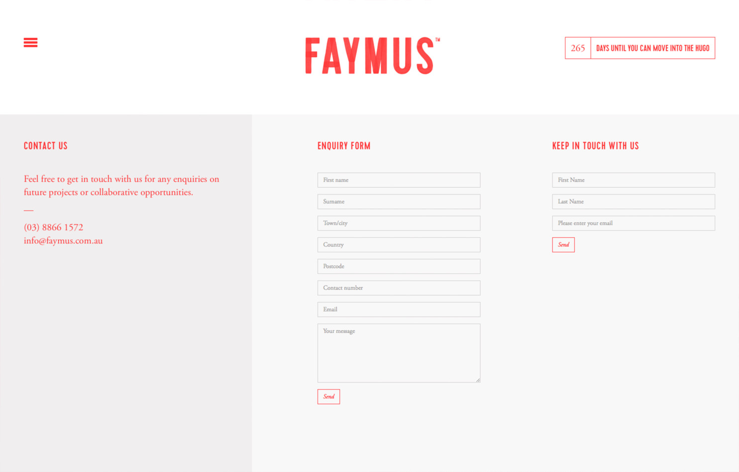 Faymus - Website