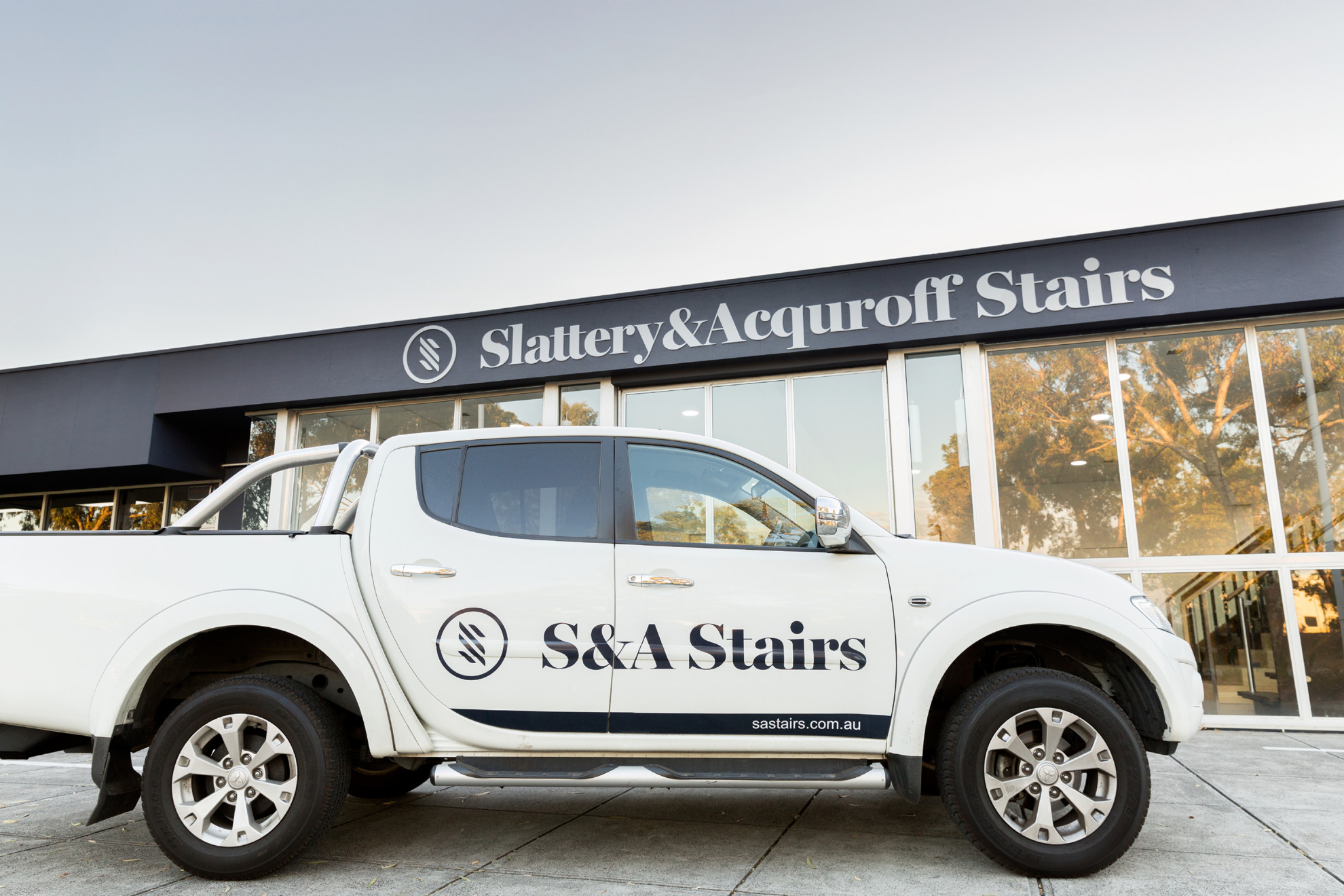 S&A Stairs - Signage & Vehicle