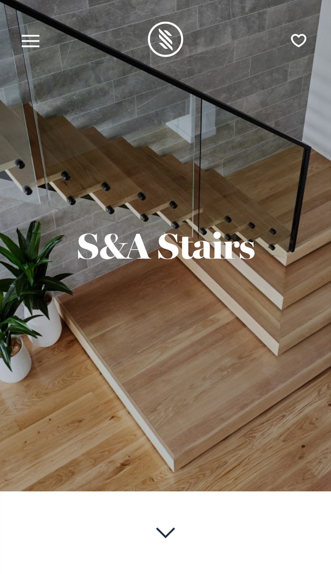 S&A Stairs - Website - Mobile